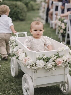 Baby Lace Onesie 3-6 Months White Floral Onesie Wedding Christening Baptism